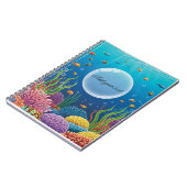 Sea Animations Kids-Notebook - Unterwasser-Ozean-A Notizblock (Linke Seite)