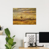 Sea at Scheveningen by Vincent van Gogh Poster (Heimbüro)