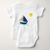 Sea Baby Bodysuit Baby Strampler (Rückseite)