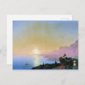 Sea Bay von Ivan Aivazovsky, Postkarte (Vorne/Hinten)