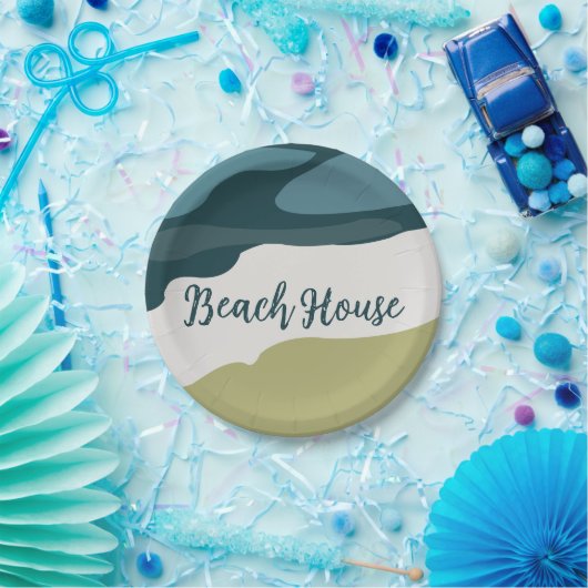 Sea Beach Geburtstag Pappteller (Party)