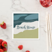 Sea Beach Geburtstag Serviette (Beispiel)