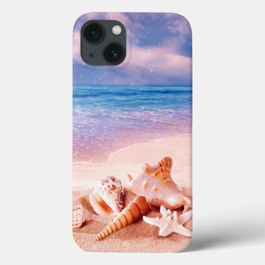 Sea Beach Muscheln Case-Mate iPhone Hülle (Rückseite)