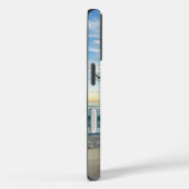 Sea Beach Sky Bird, Personalisierter Name Case-Mate iPhone Hülle (Rückseite / Rechts)