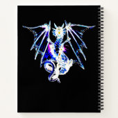 Sea Beast Fantasy Dragon Notizblock (Rückseite)