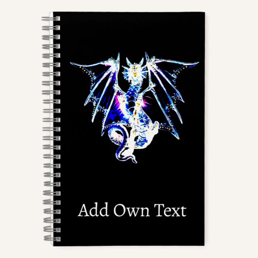 Sea Beast Fantasy Dragon Notizblock (Vorderseite)