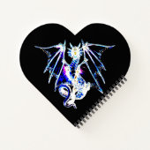 Sea Beast Fantasy Dragon Notizblock (Rückseite)