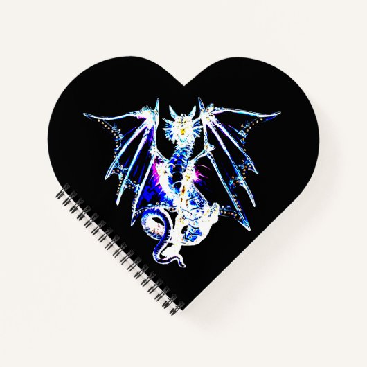 Sea Beast Fantasy Dragon Notizblock (Vorderseite)