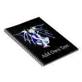 Sea Beast Fantasy Dragon Notizblock (Rechte Seite)