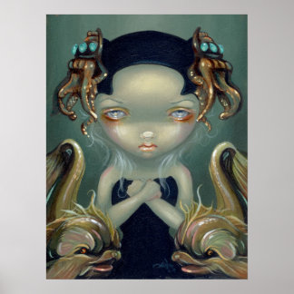 Sea Beasties I ART DRUCKEN Poster