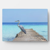 Sea Bird Art Deco Plaque Fotoplatte (Vorderseite)