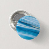 Sea Blue Abstrakt Button (Vorne & Hinten)