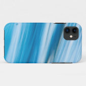 Sea Blue Abstrakt Case-Mate iPhone Hülle (Rückseite (Horizontal))