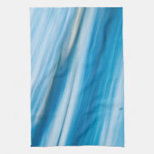 Sea Blue Abstrakt Geschirrtuch (Vertikal)