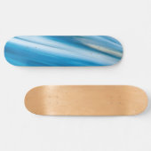 Sea Blue Abstrakt Skateboard (Horizontal)