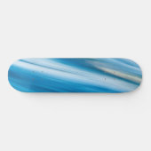 Sea Blue Abstrakt Skateboard (Horizontal)