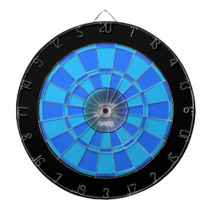 Sea Blue Dark Blue Black Dartboard 2023 Dartscheibe