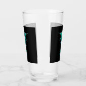 Sea Blue Dragon Glas (Links)