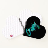 Sea Blue Dragon Notizblock (Innenseite)