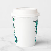 Sea Blue Dragon Pappbecher (Links)