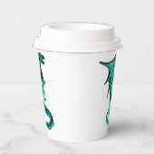 Sea Blue Dragon Pappbecher (Rechts)