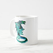 Sea Blue Dragon Tasse (Vorderseite Links)