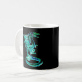 Sea Blue Dragon Tasse (Vorderseite Links)