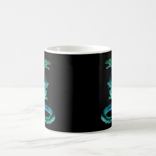 Sea Blue Dragon Tasse (Mittel)