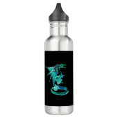 Sea Blue Dragon Water Flasche Edelstahlflasche (Links)