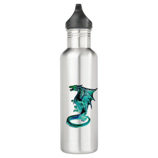 Sea Blue Dragon Water Flasche Edelstahlflasche (Rechts)