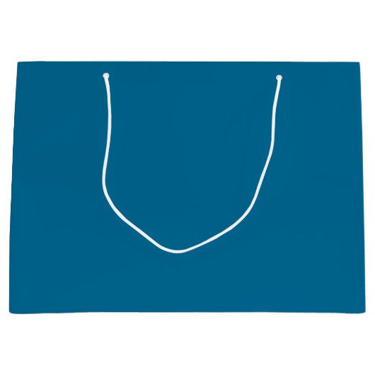 Sea Blue Grosse Geschenktasche Große Geschenktüte (Vorderseite)