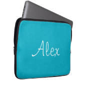 Sea Blue Laptopschutzhülle (Vorne Rechts)