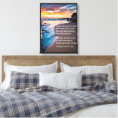 Sea Blue Leinwanddruck (Insitu (Schlafzimmer))