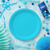 Sea Blue Pappteller (Party)