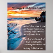 Sea Blue Poster (Vorne)