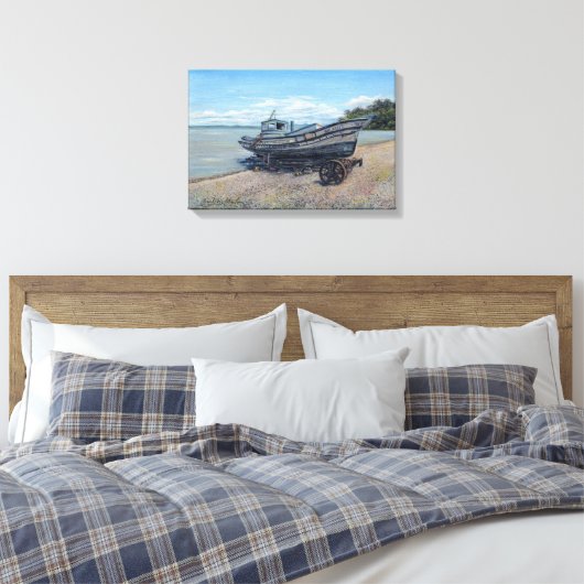 ‚Sea Breez‘ Leinwanddruck (Insitu (Schlafzimmer))