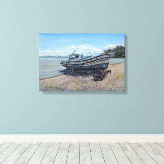 ‚Sea Breez‘ Leinwanddruck (Insitu (Holzboden))