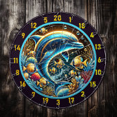 Sea Breeze Dolphin Dartboard Escape Dartscheibe