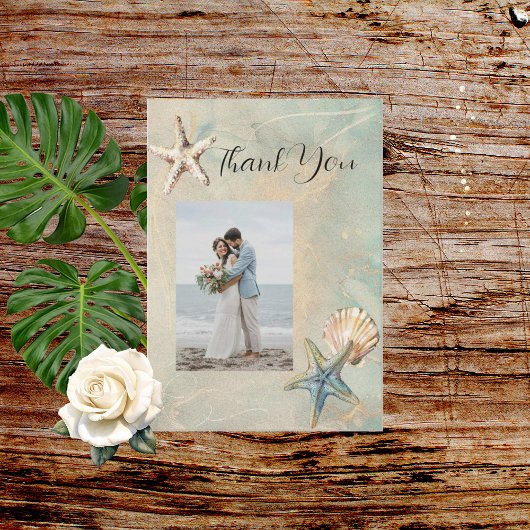 Sea Breeze Flat Danke Karte