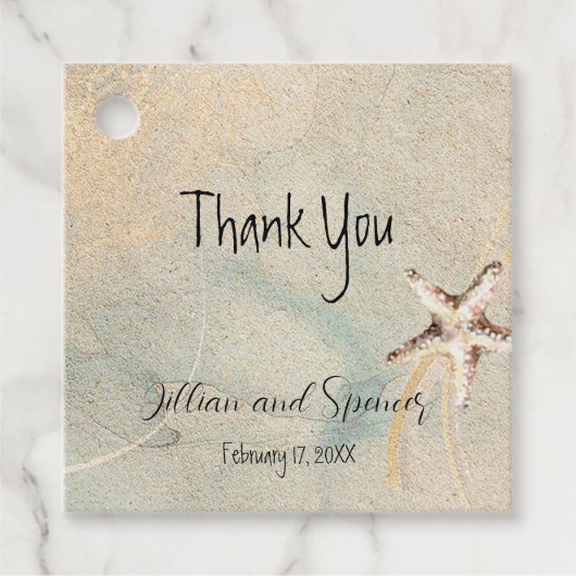 Sea Breeze-Geschenk Tag Geschenkanhänger (Vorderseite)