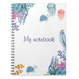 Sea Breeze Notebook - Niedliches Journal für Ocean Notizblock