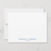 Sea Bright New Jersey Elegante Karte Zielort (Rückseite)