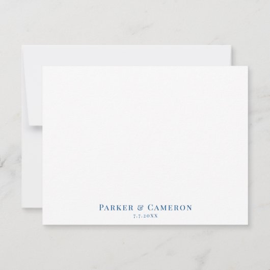 Sea Bright New Jersey Elegante Karte Zielort (Rückseite)