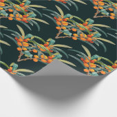 Sea Buckthorn Geschenkpapier (Ecke)