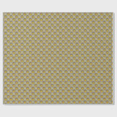 Sea Captain Fish Pattern Geschenkpapier (Flach)