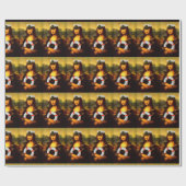 Sea Captain Mona Lisa Geschenkpapier (Flach)