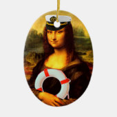 Sea Captain Mona Lisa Keramikornament (Vorne)