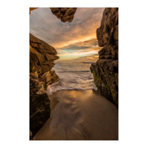 Sea cave at Windansea Beach