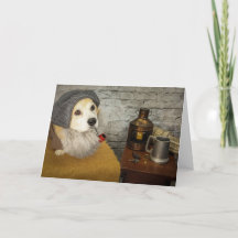 Sea Chanty Corgi Geburtstagskarte