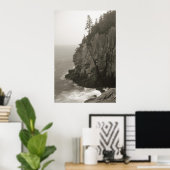 Sea Cliff am Quoddy Head, Maine Poster (Heimbüro)